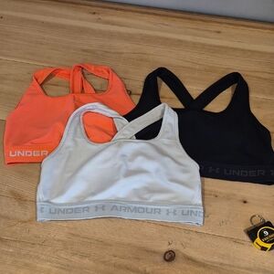 💙 3pc Bundle UNDER ARMOUR - New Sport Bras